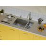 Мойка OMOIKIRI TAKI 69-2-U/IF-LG-R Side 4993184